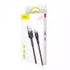 Baseus Cafule CALKLF-AG1 USB-A–Lightning-kaapeli, 2,4 A, 0,5 m, musta/harmaa
