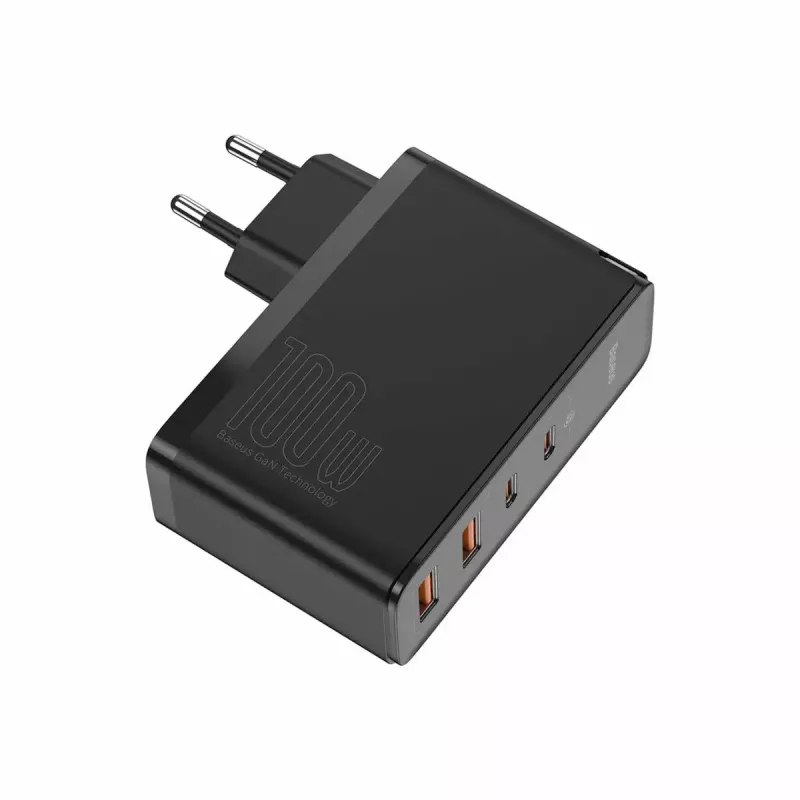 Laturi Baseus GaN2 4 porttia pikalaturi 100W