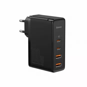 Laturi Baseus GaN2 4 porttia pikalaturi 100W