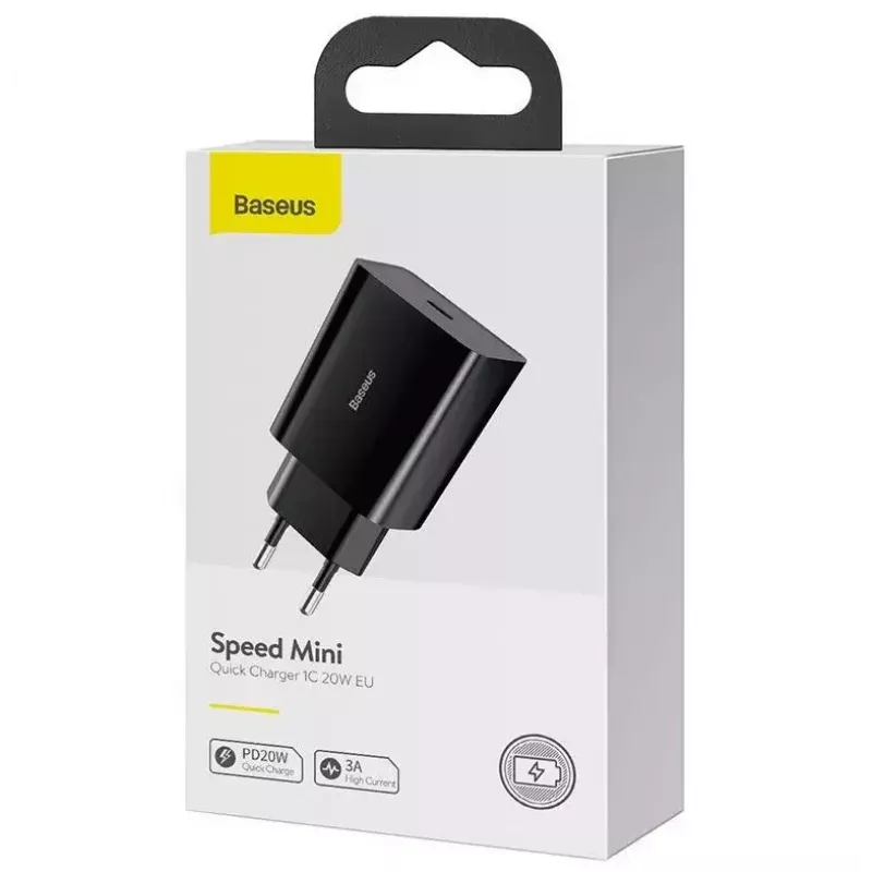Laturi Baseus Speed Mini älypuhelin musta