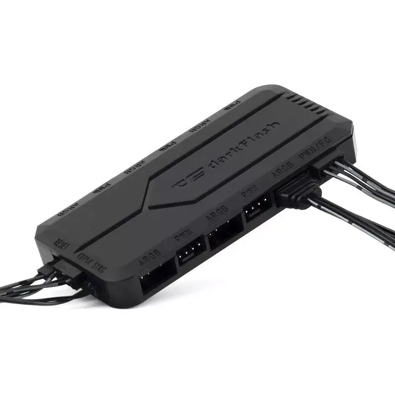 Tuuletusohjain darkFlash RC2 4-pin PWM harmaa