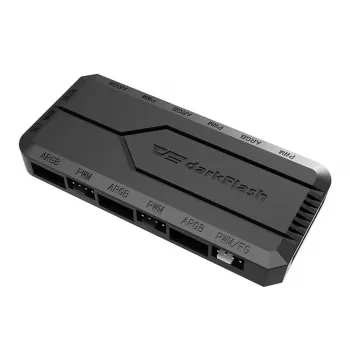 Tuuletusohjain darkFlash RC2 4-pin PWM harmaa