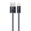 Baseus Dynamic 2 m harmaa Lightning - USB-A -kaapeli