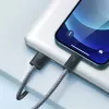 Baseus Dynamic 2 m harmaa Lightning - USB-A -kaapeli