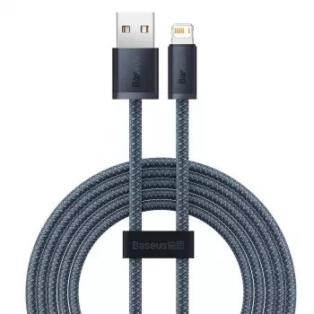 Baseus Dynamic 2 m harmaa Lightning - USB-A -kaapeli