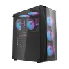 Tietokonekotelo Darkflash DK352 Plus ATX musta