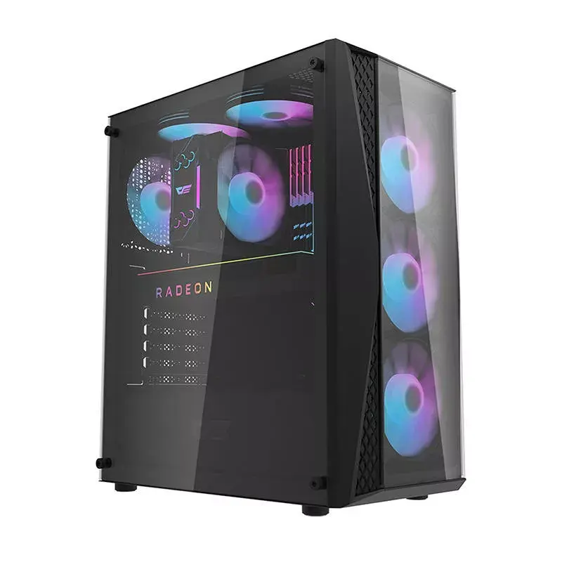 Tietokonekotelo Darkflash DK352 Plus ATX musta