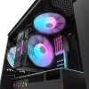 Tietokonekotelo Darkflash DK352 Plus ATX musta