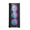 Tietokonekotelo Darkflash DK352 Plus ATX musta