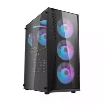 Tietokonekotelo Darkflash DK352 Plus ATX musta