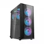 Tietokonekotelo Darkflash DK352 Plus ATX musta