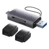 Kortinlukija Baseus muistikortinlukija Lite Series WKQX060113 USB- ja USB-C-tuki