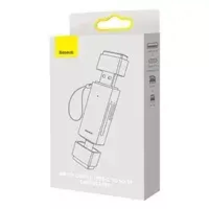 Kortinlukija Baseus muistikortinlukija Lite Series WKQX060113 USB- ja USB-C-tuki