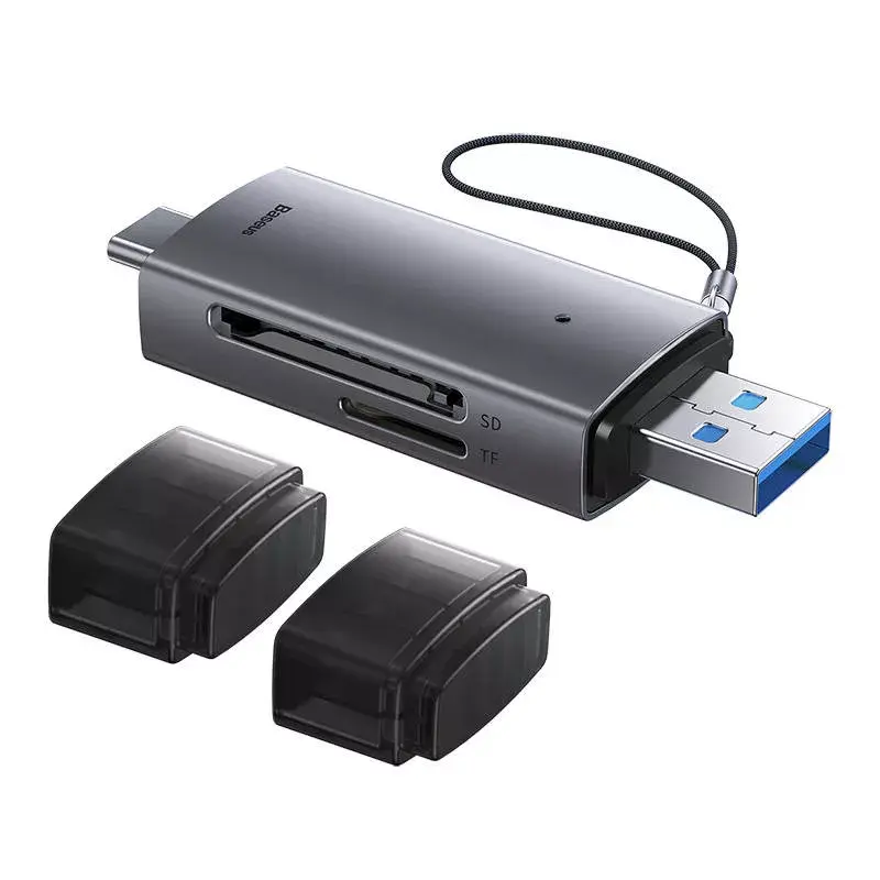 Kortinlukija Baseus muistikortinlukija Lite Series WKQX060113 USB- ja USB-C-tuki