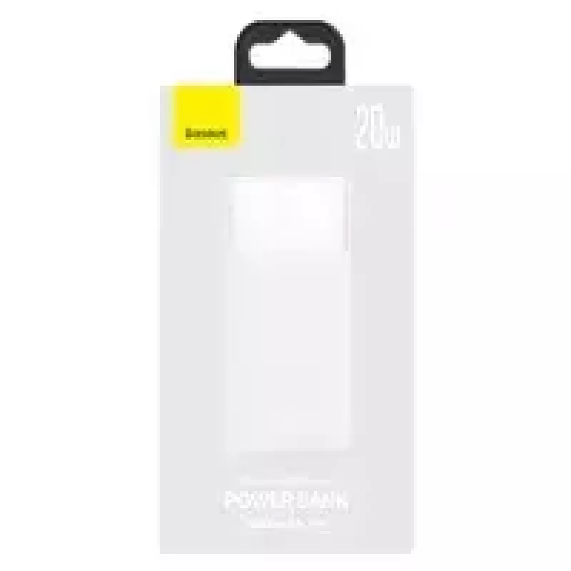 Powerbank Baseus Bipow 10000mAh, 20W (valkoinen)