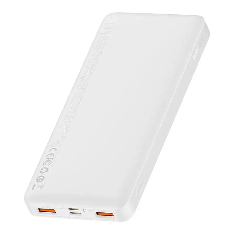 Powerbank Baseus Bipow 10000mAh, 20W (valkoinen)