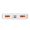 Powerbank Baseus Bipow 10000mAh, 20W (valkoinen)