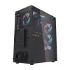 Darkflash DK351 tietokonekotelo, ATX, musta