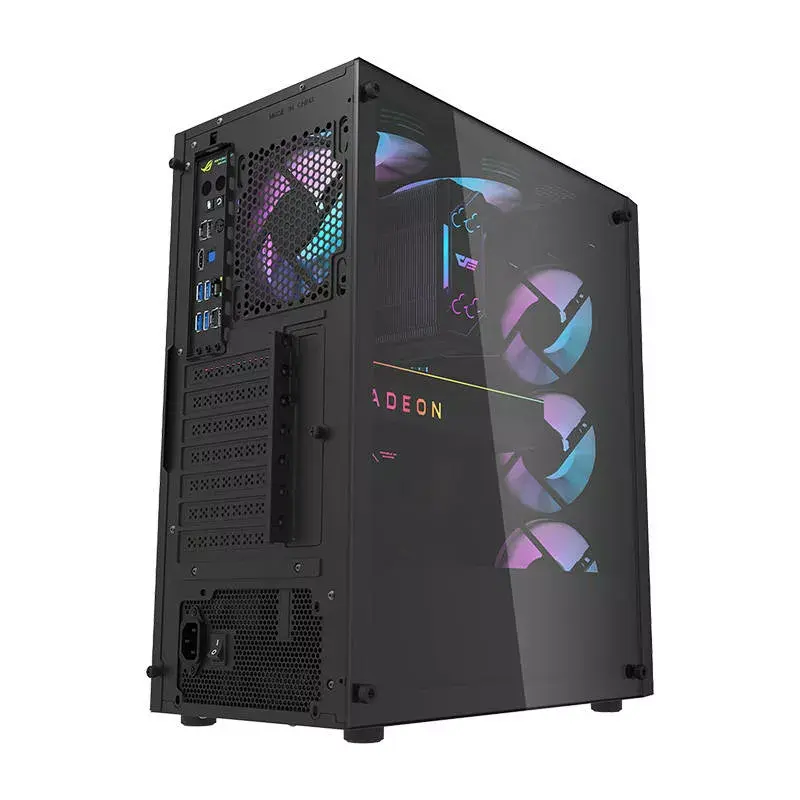 Darkflash DK351 tietokonekotelo, ATX, musta