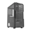 Tietokonekotelo Darkflash Aquarius Acrylic ATX musta