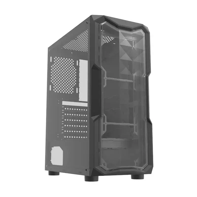 Tietokonekotelo Darkflash Aquarius Acrylic ATX musta
