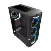 Tietokonekotelo Darkflash Aquarius Acrylic ATX musta