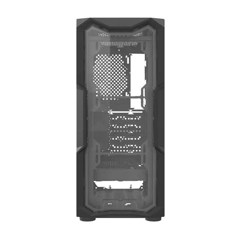 Tietokonekotelo Darkflash Aquarius Acrylic ATX musta