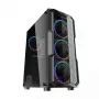 Tietokonekotelo Darkflash Aquarius Acrylic ATX musta