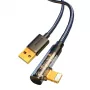 USB-A–Lightning-kulmakaapeli Joyroom S-UL012A6 1,2 m, musta