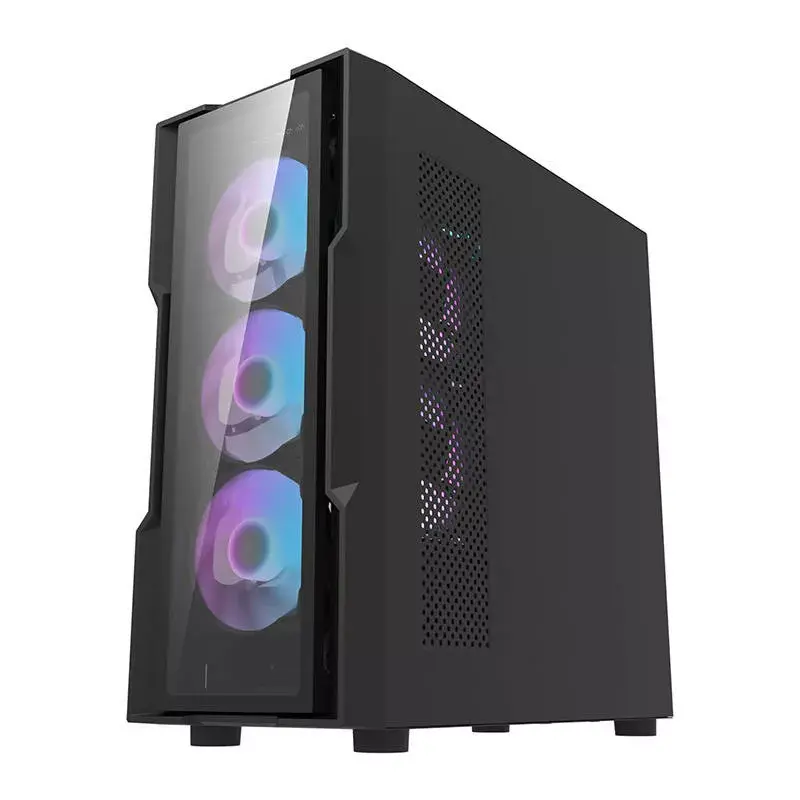 Darkflash DK431 Glass tietokonekotelo, ATX, musta
