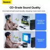 Baseus BA07 Mini Bluetooth-sovitin PC-tietokoneelle, USB 5.3 langaton Bluetooth-vastaanotin - musta
