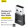 Baseus BA07 Mini Bluetooth-sovitin PC-tietokoneelle, USB 5.3 langaton Bluetooth-vastaanotin - musta