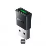 Baseus BA07 Mini Bluetooth-sovitin PC-tietokoneelle, USB 5.3 langaton Bluetooth-vastaanotin - musta