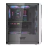 Darkflash DK352 Plus tietokonekotelo ATX musta ja valkoinen