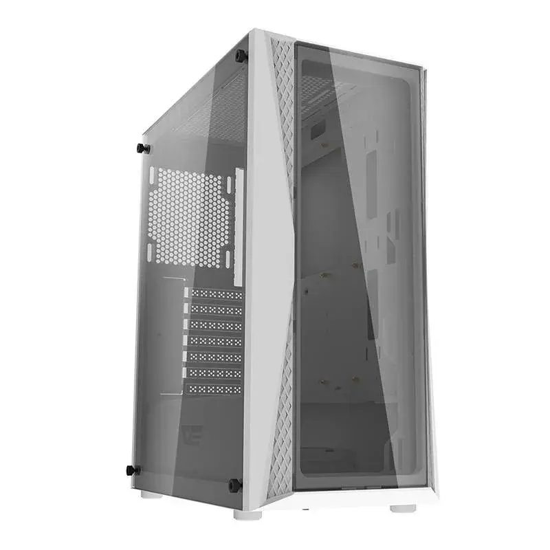 Darkflash DK352 Plus tietokonekotelo ATX musta ja valkoinen