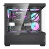 Tietokonekotelo Darkflash DS900 AIR ATX musta