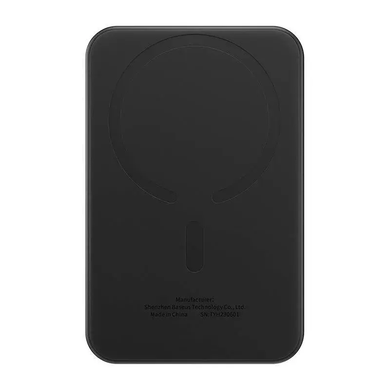 Magneettinen mini-varavirtalähde Baseus 5000mAh 20W (musta)