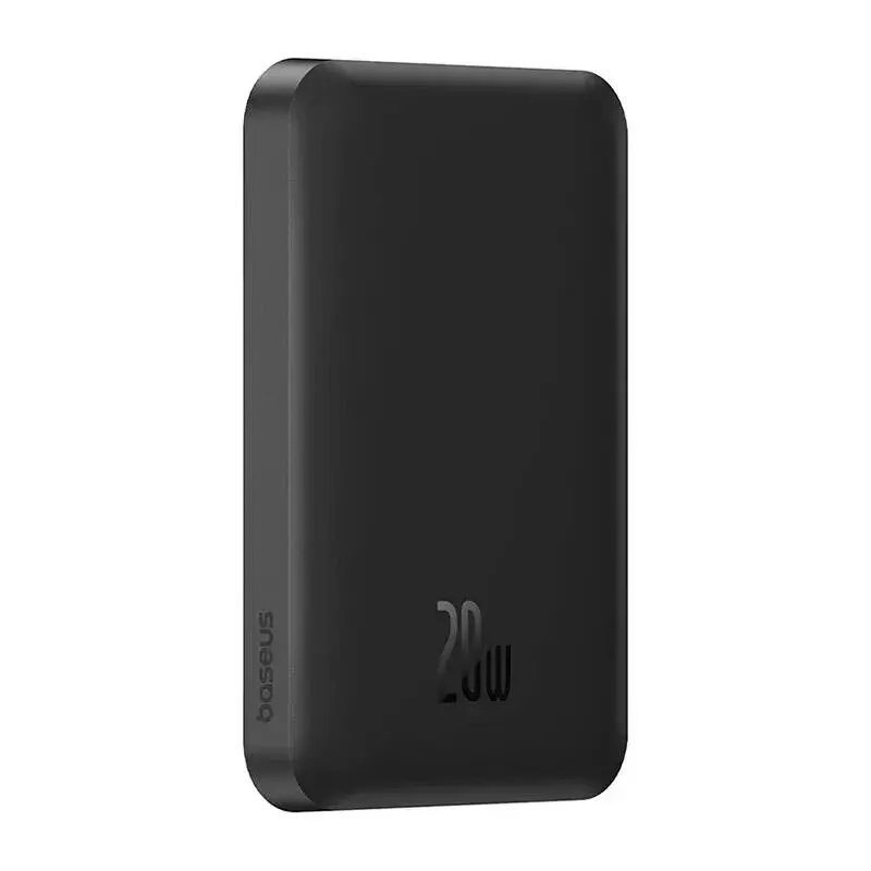 Magneettinen mini-varavirtalähde Baseus 5000mAh 20W (musta)
