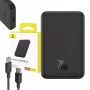 Magneettinen mini-varavirtalähde Baseus 5000mAh 20W (musta)
