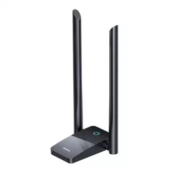 WLAN-sovitin Baseus FastJoy 1800 Mbit/s musta – dualband-USB-verkkosovitin