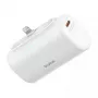 Varavirtalähde OS-Baseus Compact IP 5000mAh 20W (valkoinen)