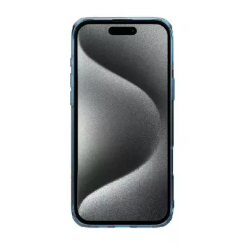 TPU-kotelo Nillkin Nature iPhone 16 Plus -puhelimeen — magneettinen, sininen, ohut suojakotelo