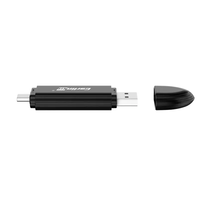 Carlinkit-automedialähetin MINI PRO – musta, 81,3×21×10,5 mm