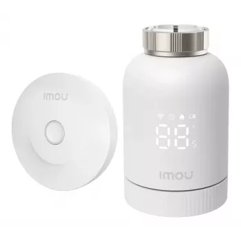 Digitaalinen termostaatti Imou TRV1 Kit ZigBee valkoinen paristokäyttöinen