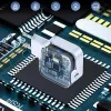 CHOETECH PD8007 GaN USB-C-laturi 45 W, PD3.0, QC3.0, PPS, EU, valkoinen
