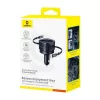 Autolaturi Baseus Enjoyment Max 60W integroiduilla USB-C-kaapeleilla, 60W lähtö