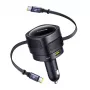Autolaturi Baseus Enjoyment Max 90W USB-C- ja USB-A-liitännöillä