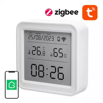 Lämpötila- ja kosteusanturi Gosund ST17 Zigbee LCD-näytöllä
