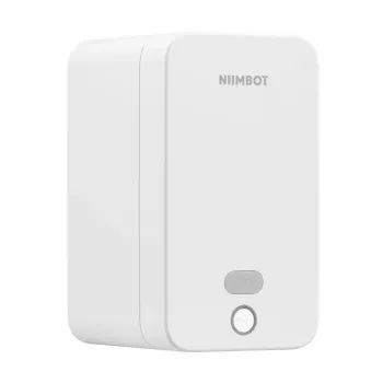 Tarratulostin NIIMBOT K2 valkoinen – kannettava Bluetooth-tarratulostin, kompakti muotoilu