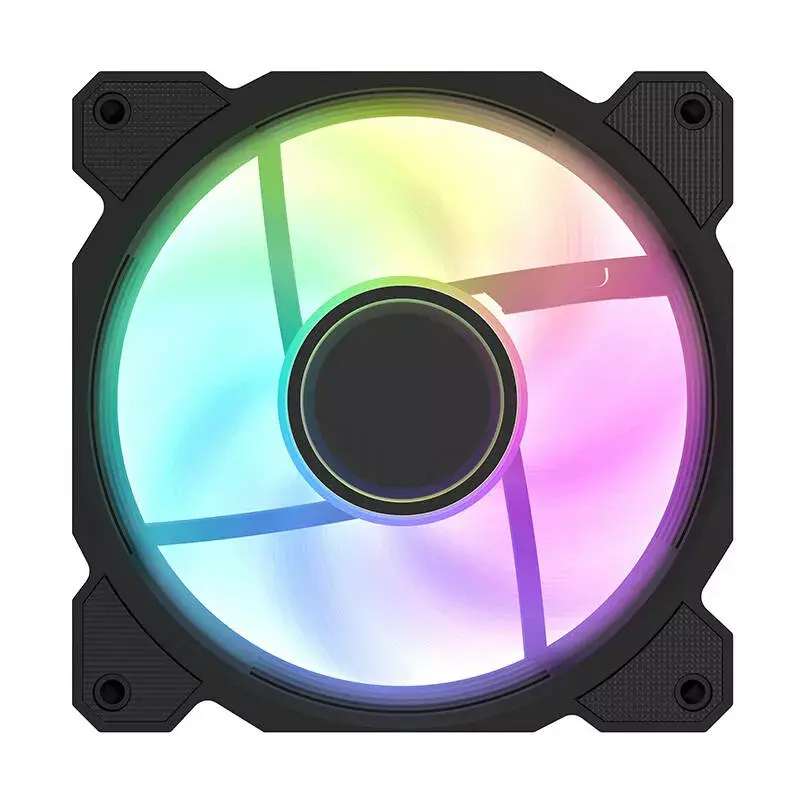 Jäähdytystuuletin Darkflash DR08 (musta) — kotelo-/CPU-tuuletin, malli DR08 musta